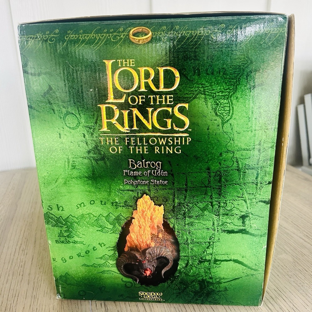 Balrog Flam of Udun Statue Lord of the Rings FOTR Sideshow Weta Collectables - Picture 5 of 16
